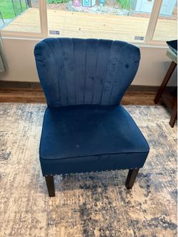 Blue chair