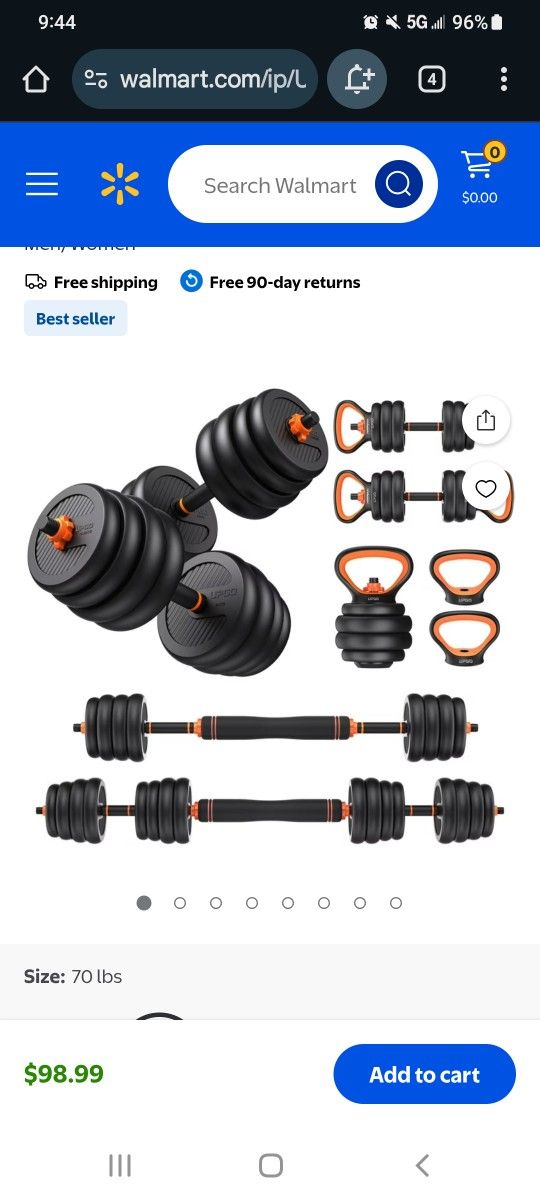 Weights/ Adjustable