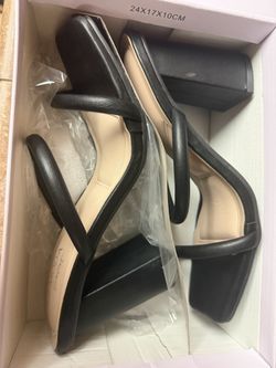 Black heels