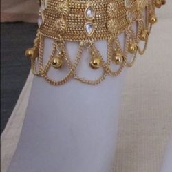 Ankle 22 Gold plated 9’