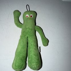 Collectible Like New Gumby Green Plush Toy 9" Prema Toy Stuffed 