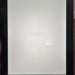 iPad – works great – reset – small edge crack