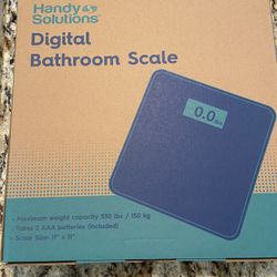 Digital Bathroom Scale 