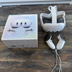 Immaculate Condition - Quest 3 VR Headset - 512gb White 