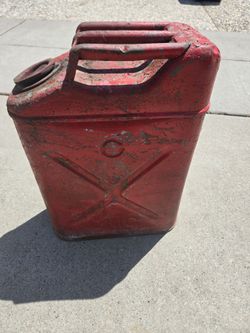 Vintage Red Gas Can