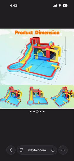 Bounce house. Wet or dry.