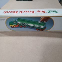 VINTAGE TOY TRUCK  BANK.