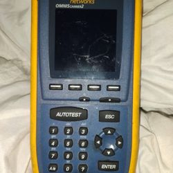 FLUKE NETWORKS Omniscanner 2 Tester Analyzer 