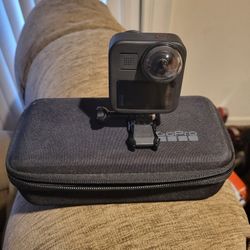 GoPro 360 MAX with Mount, Batteries, Charger, and More! 