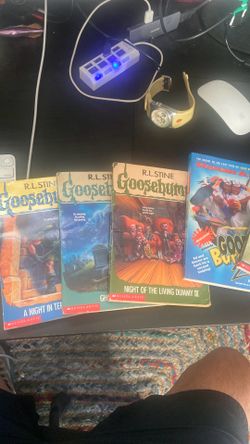 Old Pokémon & goosebumps books