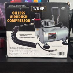 Oilless Airbrush Compressor 1/8