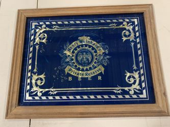 Henry Weinhard Private Reserve Beer Mirror Sign