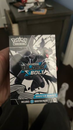 SEALED Black bolt booster bundle