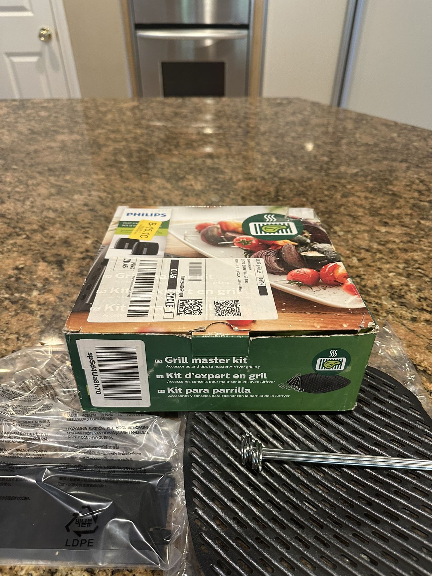 Philips Grill Master Kit - new never used