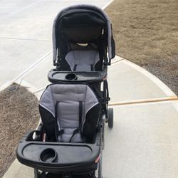 Twin Car seats And Double Stoller