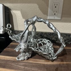 Vintage Arthur Court Wine Bottle Stand/Caddy