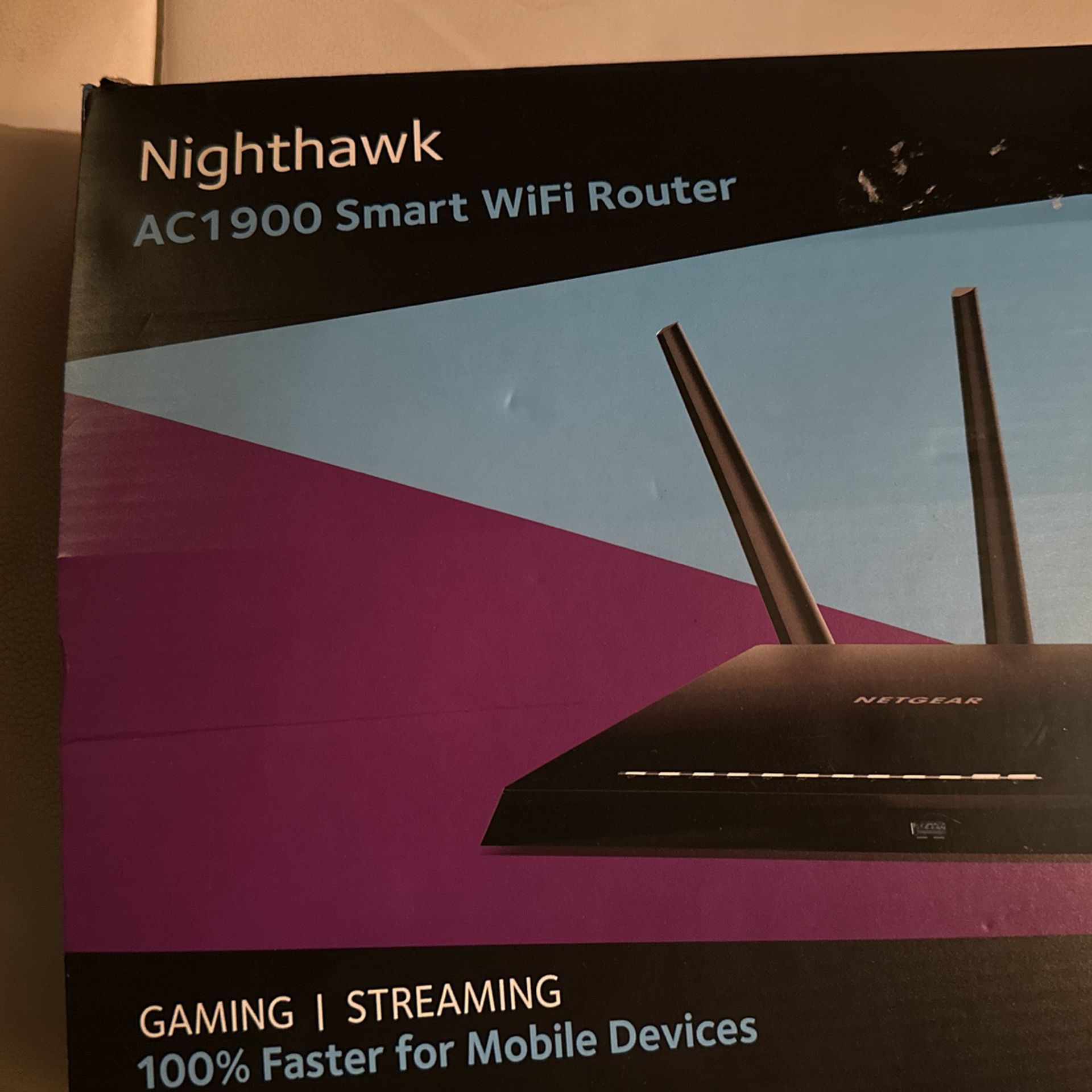 Nighthawk Netgear Ac 1900 Smart Wi-Fi Router 