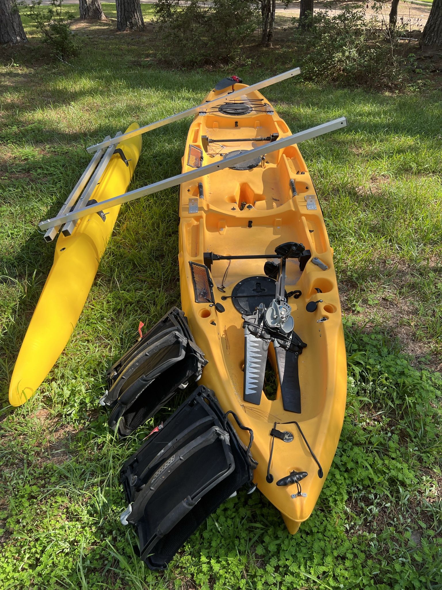 Hobie Mirage Outfitter Tandem Kayak+Outrigger