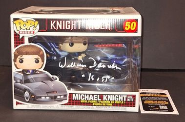 🔥 William Daniels Signed Autographed Funko KITT Knight Rider JSA COA 🔥