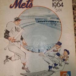 1964 Mets Yearbook Autographed
