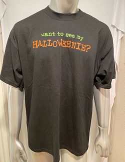 Halloween Graphic T-Shirt Black costume men’s XL
