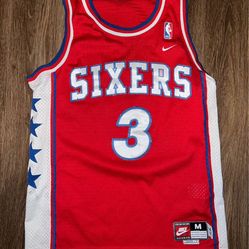 Vintage Nike Allen Iverson 76 Sixers Jersey