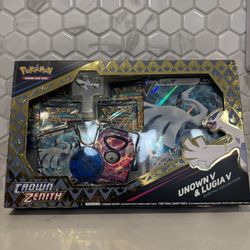 Pokemon Crown Zenith Special Collection [Unown V & Lugia 