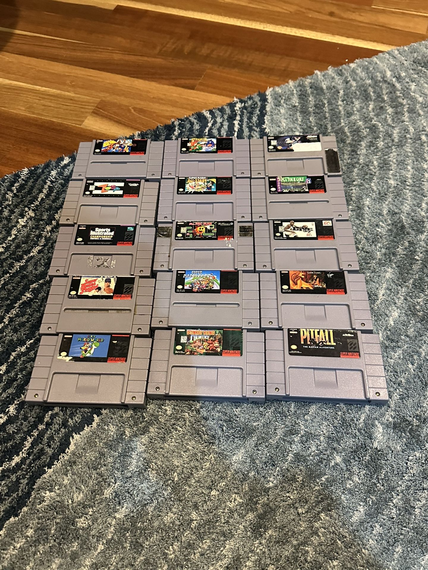 Super Nintendo Video Games 