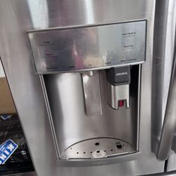 GE Fridge With Built In Keurig
