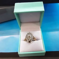 Women's Ring - Yellow Gold 14k (.585) 6.6 grams Size 8