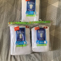Hanes Boys T-shirt (x2 5ct) And Tank Tops (x1 5ct)