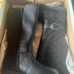 Black Boots Size 13 Youth