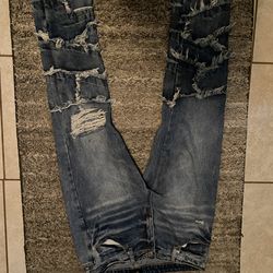 Stack jeans