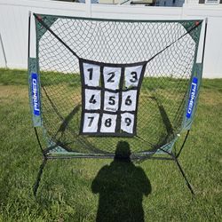 Primed Batting And Pitching Net With Marucci Target