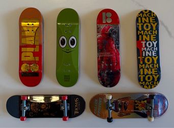 Tech Deck Fingerboards Lot of 6