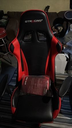 GTRacing Gaming Chair Black and Red