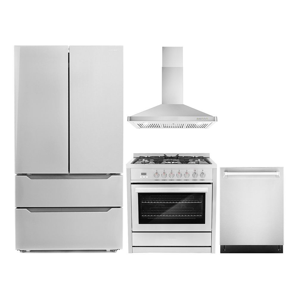LUXURY KITCHEN APPLIANCES - New Open Box RANGE OVEN COOKTOP HOOD