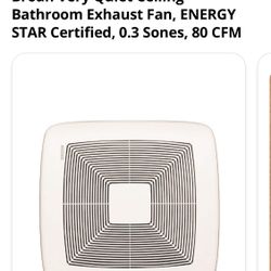 Bathroom Exhaust Fan 