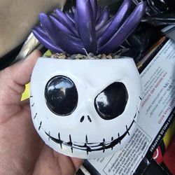 Jack Skelington Mini Planter