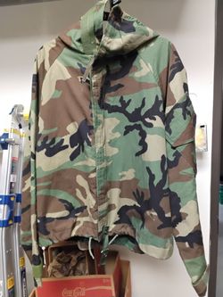 Genuine U.S Military JSLIST Chemical Protective Overgarment Coat Used Unwashed $30 Or Best Offer