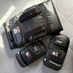 RDX Kick large Shield Muay Thai Kickboxing 1 (single) /  RDX Muay Thai Pads for Training 2(pair)