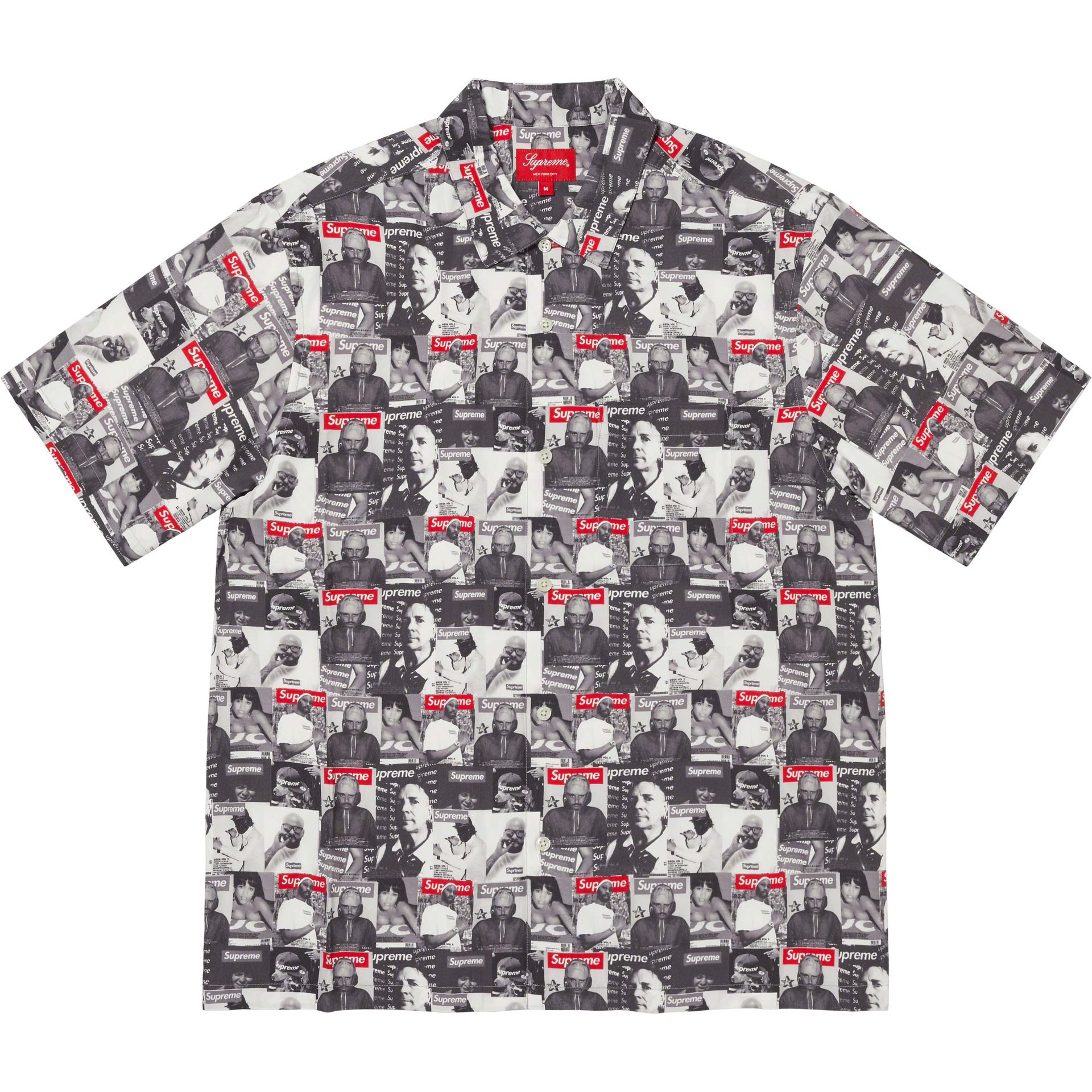 Supreme Magazine Short Sleeve Button Up Shirt