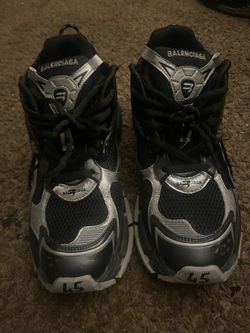 Black and silver balenciagas