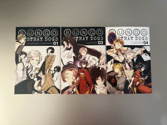 Bungo Stray Dogs Manga Series 1-3