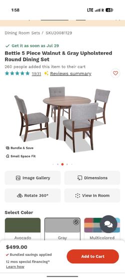 Dining set