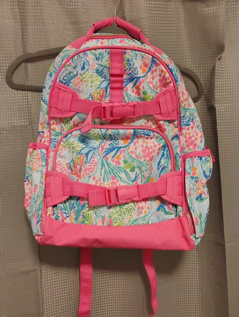 Pottery Barn Kids x Lilly Pulitzer Mackenzie Small Backpack NWOT