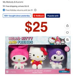 Hello Kitty Plush