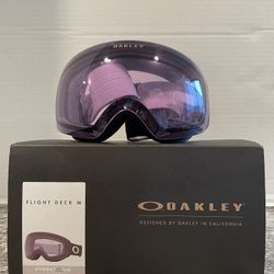 New Oakley Flight Deck M Matte w/ PRIZM Clear GBL