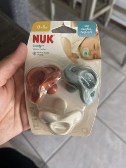 NUK Comfy silicone pacifier 