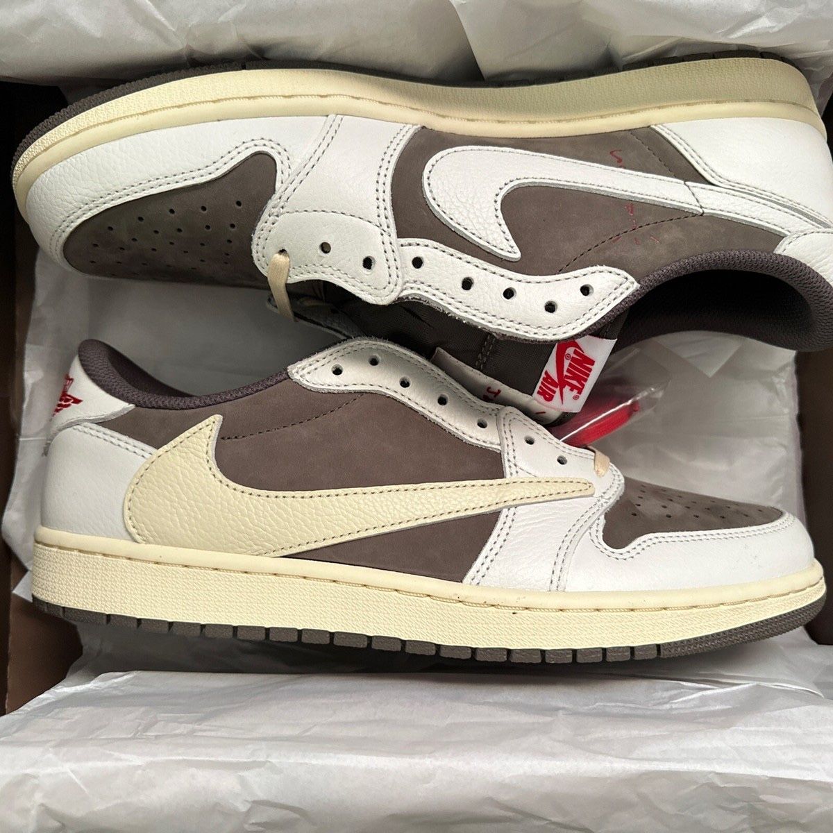 Travis Scott x Air Jordan 1 Retro Low OG 'Reverse Mocha Size 11